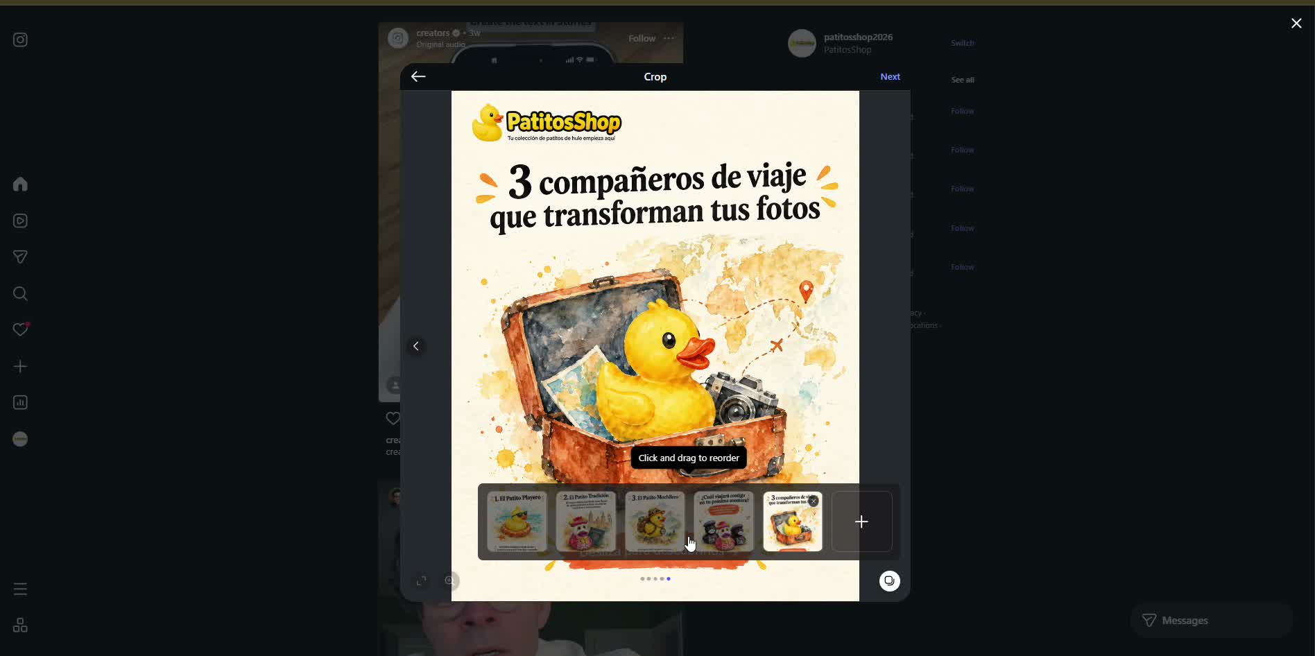 Captura de pantalla — paso 3: Revisa el orden final